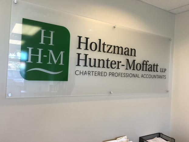On location at Holtzman Hunter-Moffatt LLP Chartered Professional Accountants, a Accountant in Sherwood Park, AB